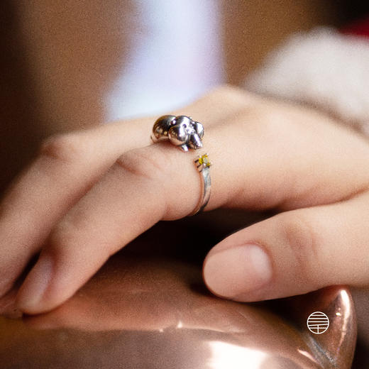 万物三千｜招财吐宝鼠戒指 手饰 手串 饰品 商品图5