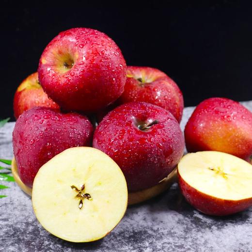 【产地直发！甘肃天水花牛苹果】营养丰富，新鲜美味，颗颗精选，好吃看得见！应当季水果宝宝辅食蛇果香甜粉整箱 商品图2