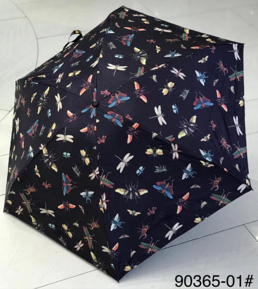 优品堂【月下瑶台】五折黑胶防紫外线伞 商品图2