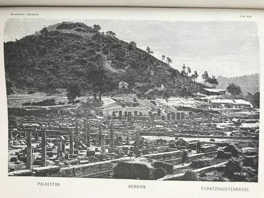 【德语】1883年 奥林匹克运动会史 89幅插图 漆布精装18开 商品图7