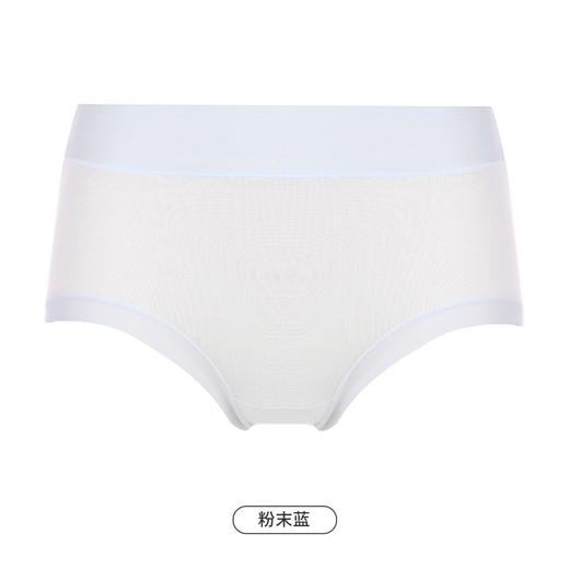 都市丽人健康木代尔系列纤柔绵内裤女人棉女士内裤中腰平角内裤LK45E6 商品图12