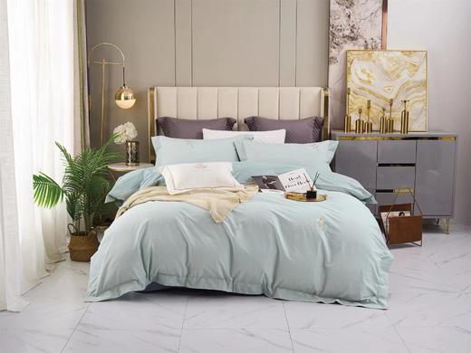 全棉花沫肌理纹绣花四件套2.0*2.3mG119100072 商品图4