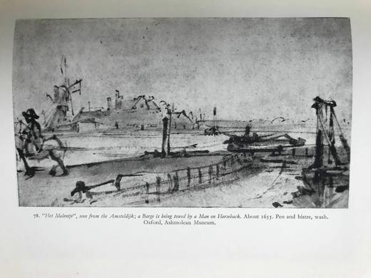 伦勃朗草稿图集 115幅插图（4幅彩色） 精装16开 商品图9