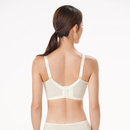都市丽人舒软挺塑轻塑塑身内衣女锁边AB杯适穿3/4杯薄款调整型文胸无钢圈四排扣LJ44C9 商品图3