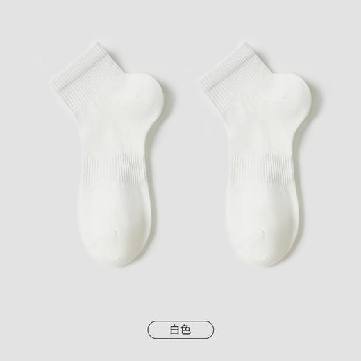 都市丽人都市锋尚短筒袜简约系列超薄棉袜子舒适透气不闷汗FC4DB8 商品图2