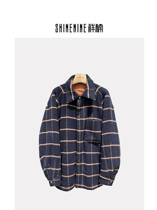 339719格纹棉服 商品图0