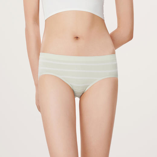 都市丽人基础一体美臀一体无缝内裤女锦氨女士内裤低腰三角内裤LK45F6 商品图1