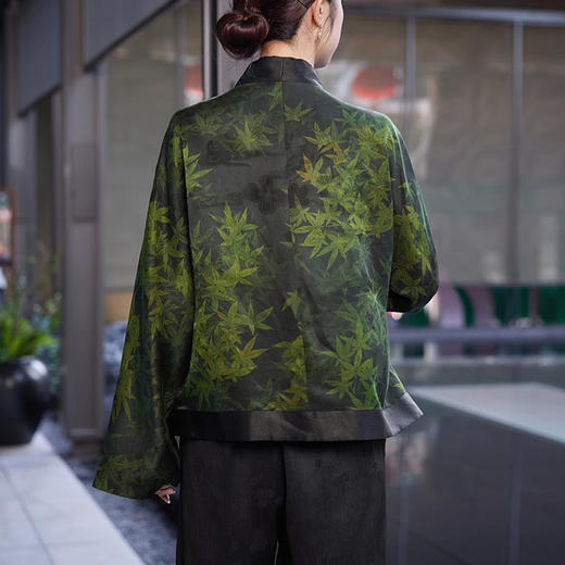 裁缝学苑AS196香云纱新中式上衣纸样女装一片式连肩小衫服装打版裁剪样板 商品图4