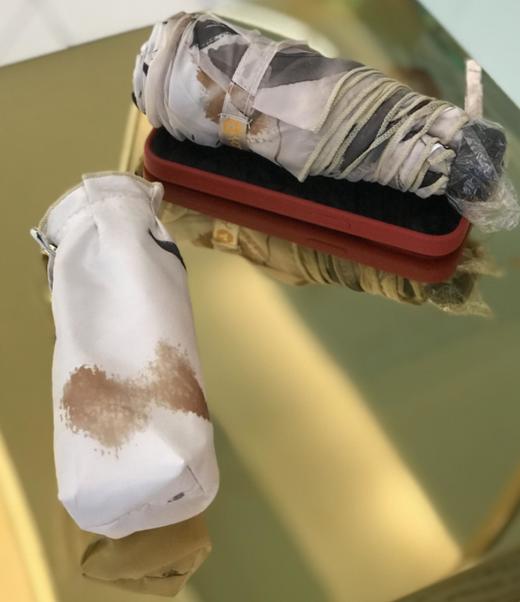 优品堂【墨羽】五折双层超轻黑胶防紫外线太阳伞 商品图12