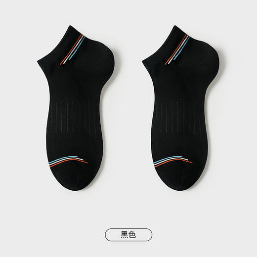 都市丽人都市锋尚船袜休闲系列精梳棉袜子舒适透气不闷汗FC4DA4 商品图6