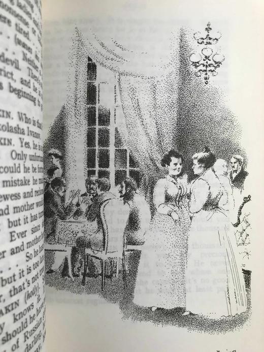 契诃夫戏剧集（1969） 23幅插图 苍鹭出版社（HeronBooks）复古仿皮精装本 商品图5