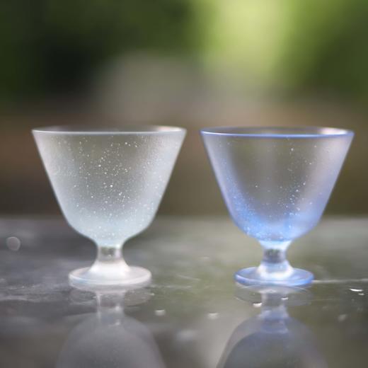 会呼吸的琉璃 敞口高足杯 琉璃 商品图0