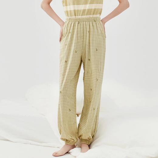 3部顶瓜瓜女士纯棉长裤家居裤DJJWC-AQW26126 商品图0