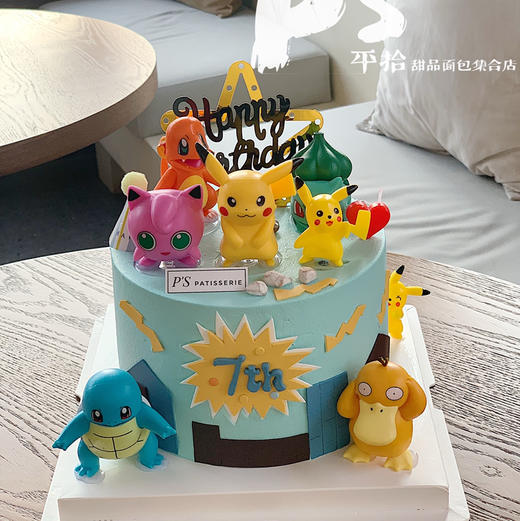宝可梦皮卡丘精灵蛋糕 商品图0