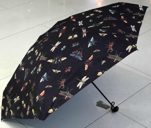 优品堂【月下瑶台】五折黑胶防紫外线伞 商品图4