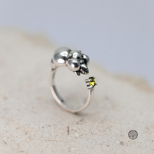 万物三千｜招财吐宝鼠戒指 手饰 手串 饰品 商品图3