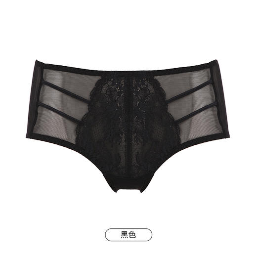 都市丽人蕾丝网布内裤女蕾丝+网布内裤平角内裤YP42A3 商品图11