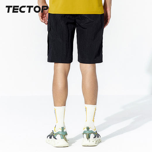 探拓户外运动短裤男速干春夏新款轻薄透气弹力休闲宽松跑步五分裤 商品图1