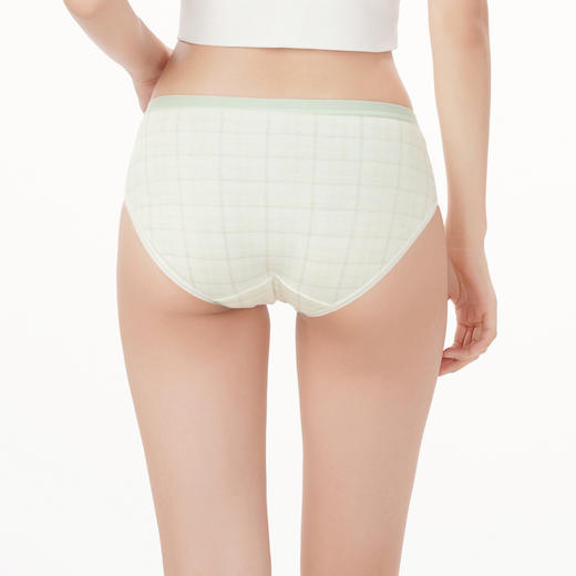 都市丽人时尚系列舒肤棉内裤女纯棉女士内裤低腰平角内裤LK45A5 商品图3