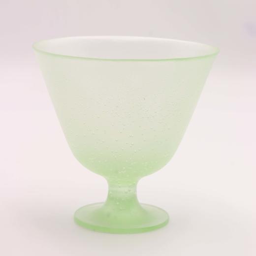 会呼吸的琉璃 敞口高足杯 琉璃 商品图2