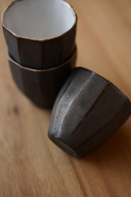 安藤雅信&百草生活52黑面取茶杯L 商品图3
