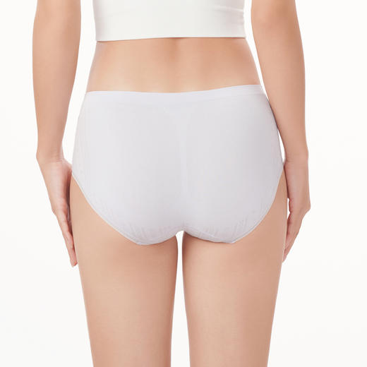 都市丽人基础一体美臀一体无缝内裤女锦氨女士内裤低腰平角内裤LK45F7 商品图3