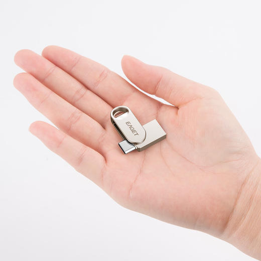 忆捷 HT10手机U盘Type-C USB3.2双接口手机电脑多用车载旋转优盘金属 32G 商品图2