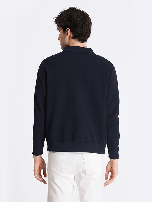 callisto藏青色聚酯纤维夹克 STFEJ249C 商品图2