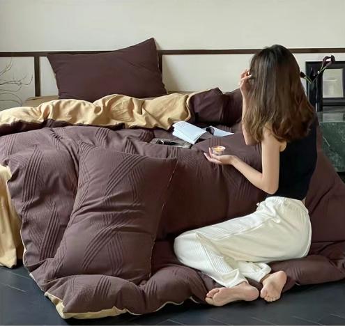 轻奢美拉德菱形提花四件套2.0*2.3mG119100075 商品图2