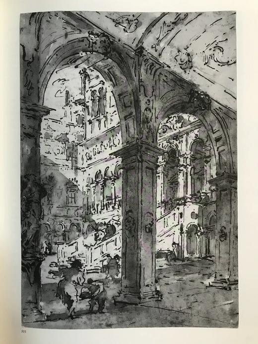 十八世纪意大利手绘稿图集 283幅插图 精装16开 商品图11