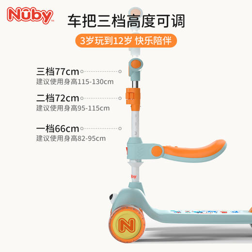 【积分兑换】Nuby大眼怪滑板车（乘骑版） 商品图2