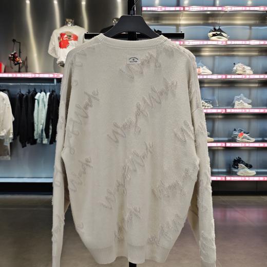 【L/XL/2XL断码】李宁毛衣男2024秋冬新款韦德篮球宽松加绒套头编织衫毛衣AMBU001【库存有限，如无货将做退款，介意慎拍】 商品图1