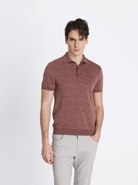 callisto橙色棉混锦纶混桑蚕丝混氨纶T恤 STTSS160C