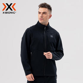 X-BIONIC旷野抓绒立领软壳衣 男子防风保暖外套22801