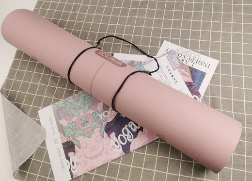【双色防滑耐撕带体位线TPE瑜伽垫（送绑绳）EA18 】爱自己，从一张瑜伽垫开始！愿你在瑜伽垫这一方小天地，找到真正的自己！ 商品图10