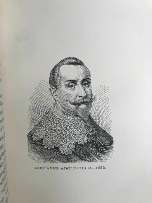 1891年 古斯塔夫·阿道夫与新教的生存斗争 30余幅插图 漆布精装32开 商品图5