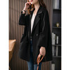 垂感双排扣西装领风衣女中长款2024春季新款韩版宽松气质外套 商品缩略图0