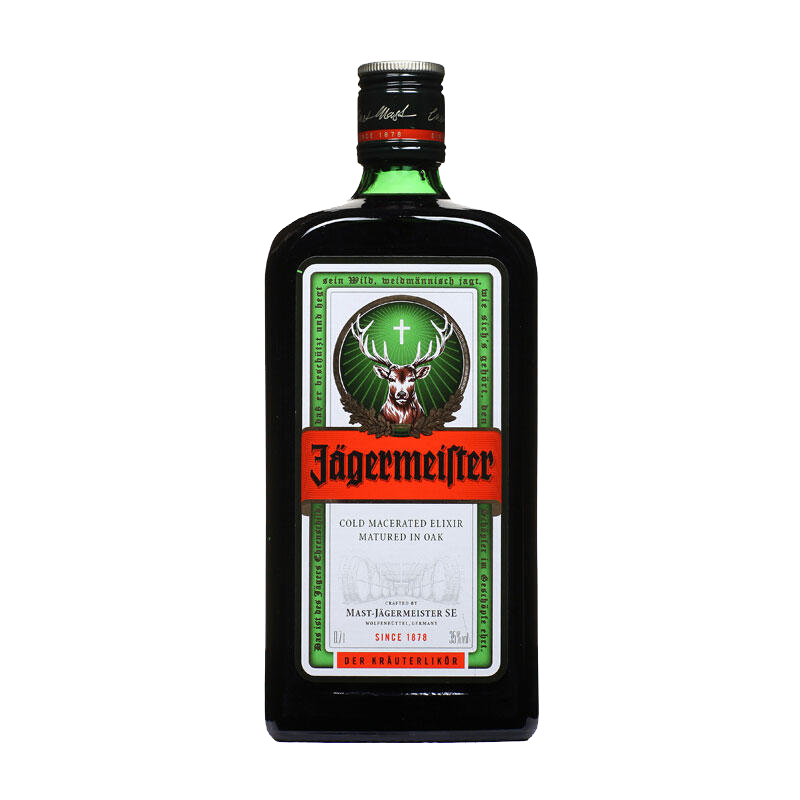 野格Jagermeister德国进口洋酒利口酒力娇酒700ml