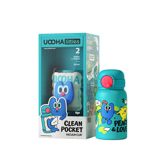 UOOHA悠哈立净口袋保温杯500ml  CWX 商品图0