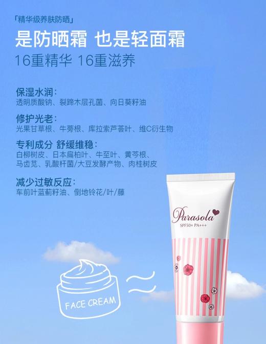 娜丽丝补水防晒霜 商品图3