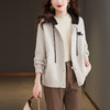 连帽女士外套早春2024新款，春秋外搭妈妈休闲洋气开衫CC-10-3709 商品缩略图0