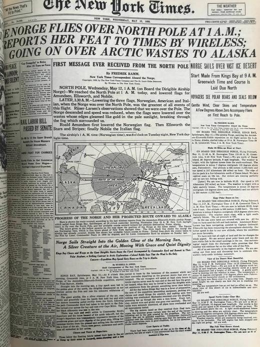 头版：纽约时报1920-1981年报道重大事件集 配插图 精装8开 商品图10