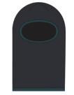 24/25Airblaster护脸Cozy Fleece Face Tube-Black 商品图0