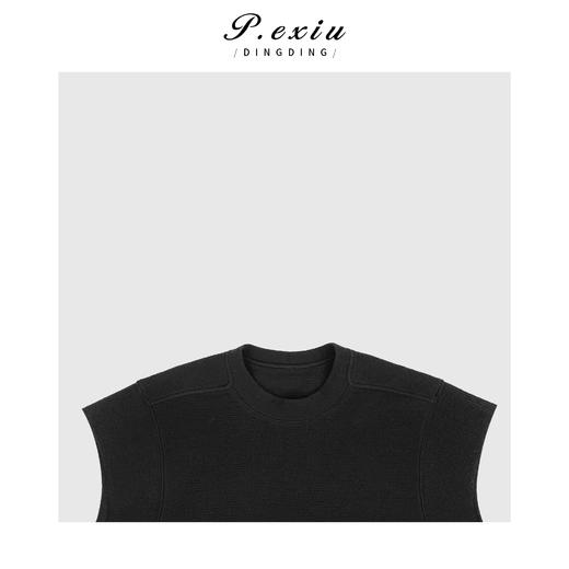 04-3潘依绣丁丁宠粉PanYiXiu/潘依绣极简风通勤叠穿百搭圆领无袖连衣裙汉服 W-61892 商品图3