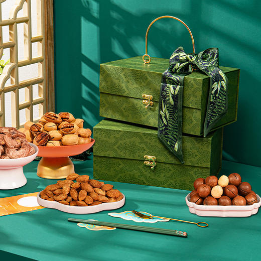 「环球坚果礼盒！精挑细选」环球坚果零食整箱食品夏威夷果开心果干果大礼包 商品图2