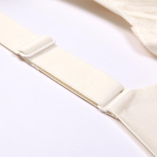 都市丽人舒软挺塑轻塑塑身内衣女蕾丝CD杯适穿3/4杯薄款调整型文胸无钢圈四排扣LJ42C2 商品图6