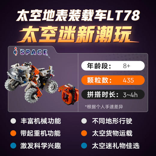 乐高LEGO 太空地表装载车 LT78LEGC42178 商品图2