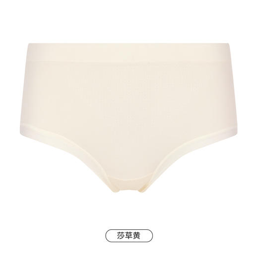 都市丽人基础一体美臀一体无缝内裤女无缝面料女士内裤中腰平角内裤LK45F5 商品图10