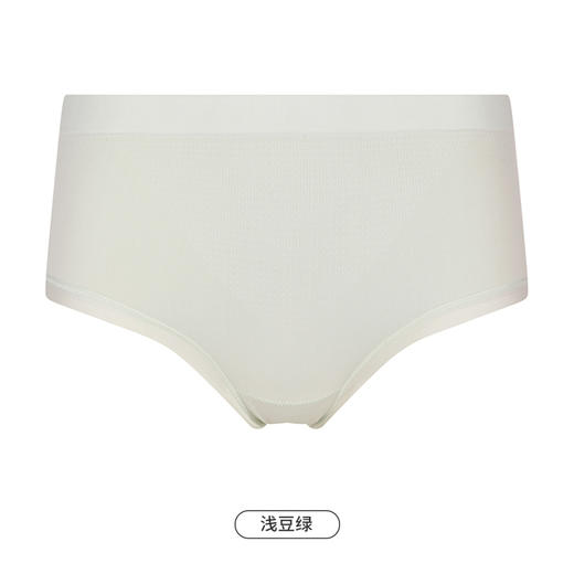 都市丽人基础一体美臀一体无缝内裤女无缝面料女士内裤中腰平角内裤LK45F5 商品图7