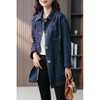设计感时尚气质牛仔外套女2024春季新款韩版休闲百搭风衣外套 商品缩略图2
